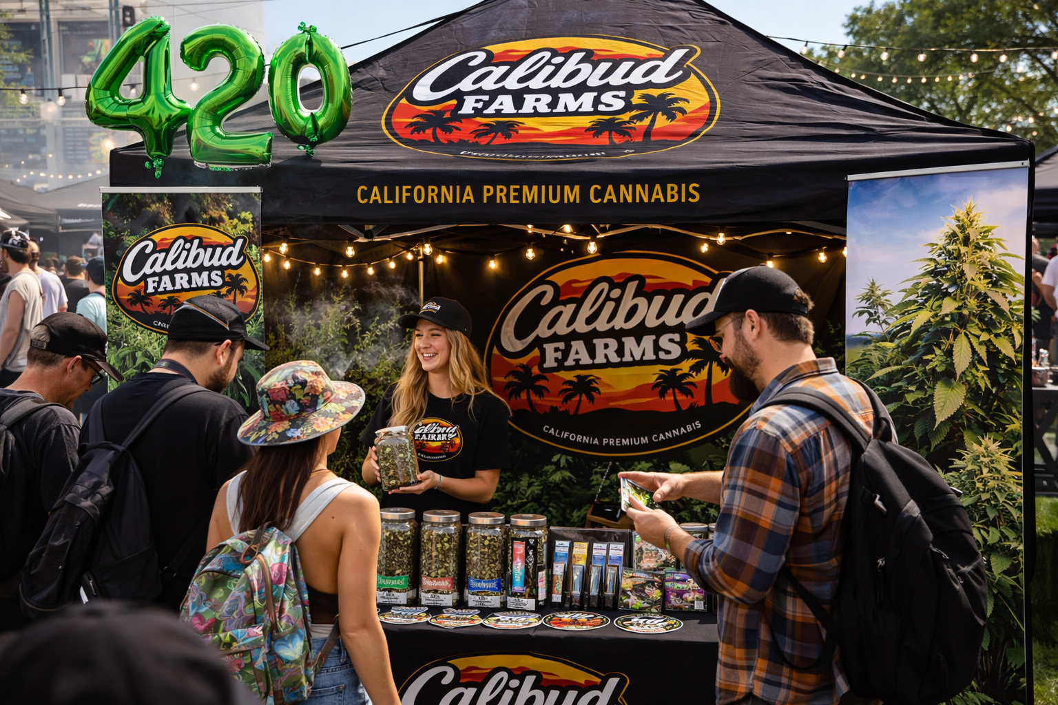 CaliBud Farms vendor day event