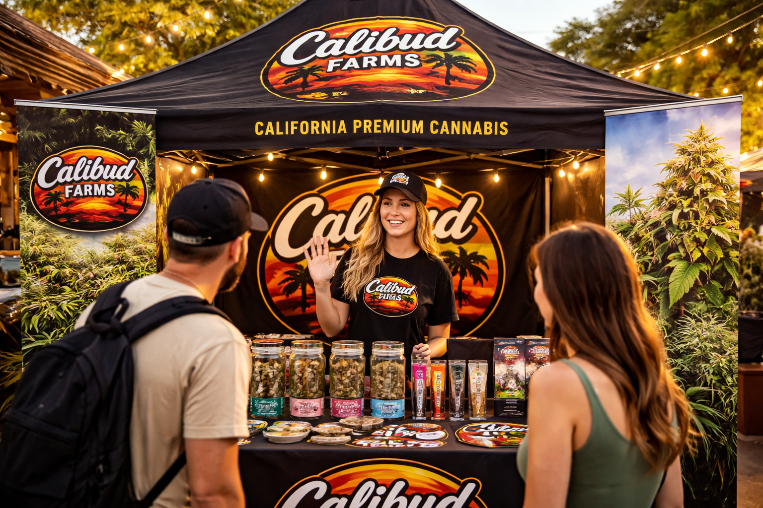 CaliBud Farms in-store event