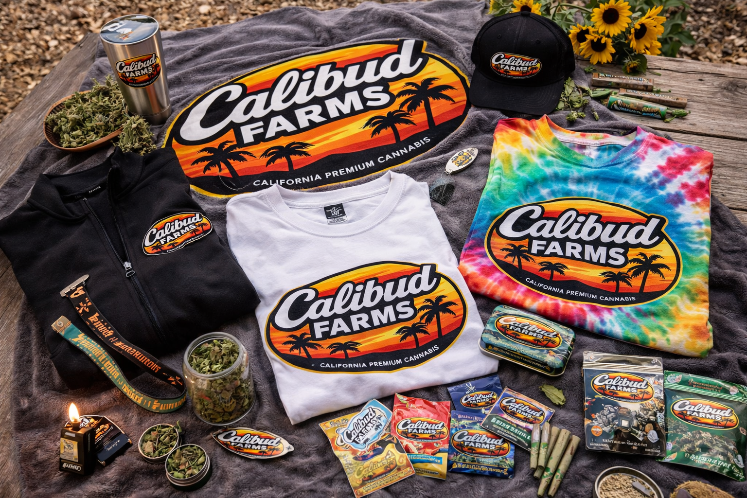 CaliBud Farms merch event