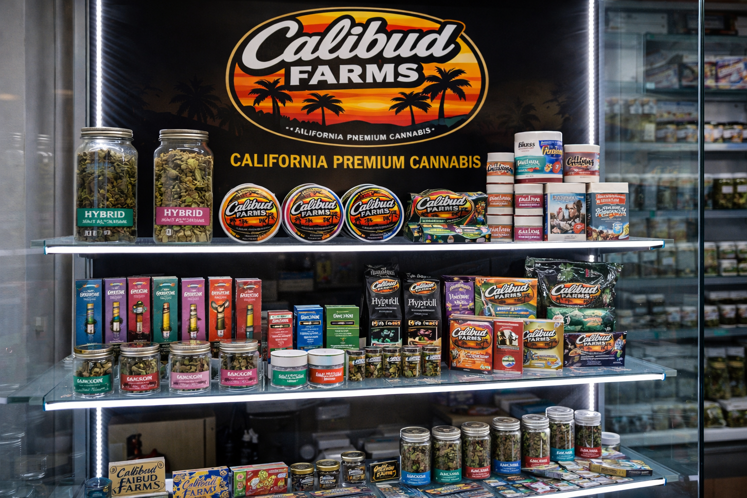CaliBud Farms retail showcase event